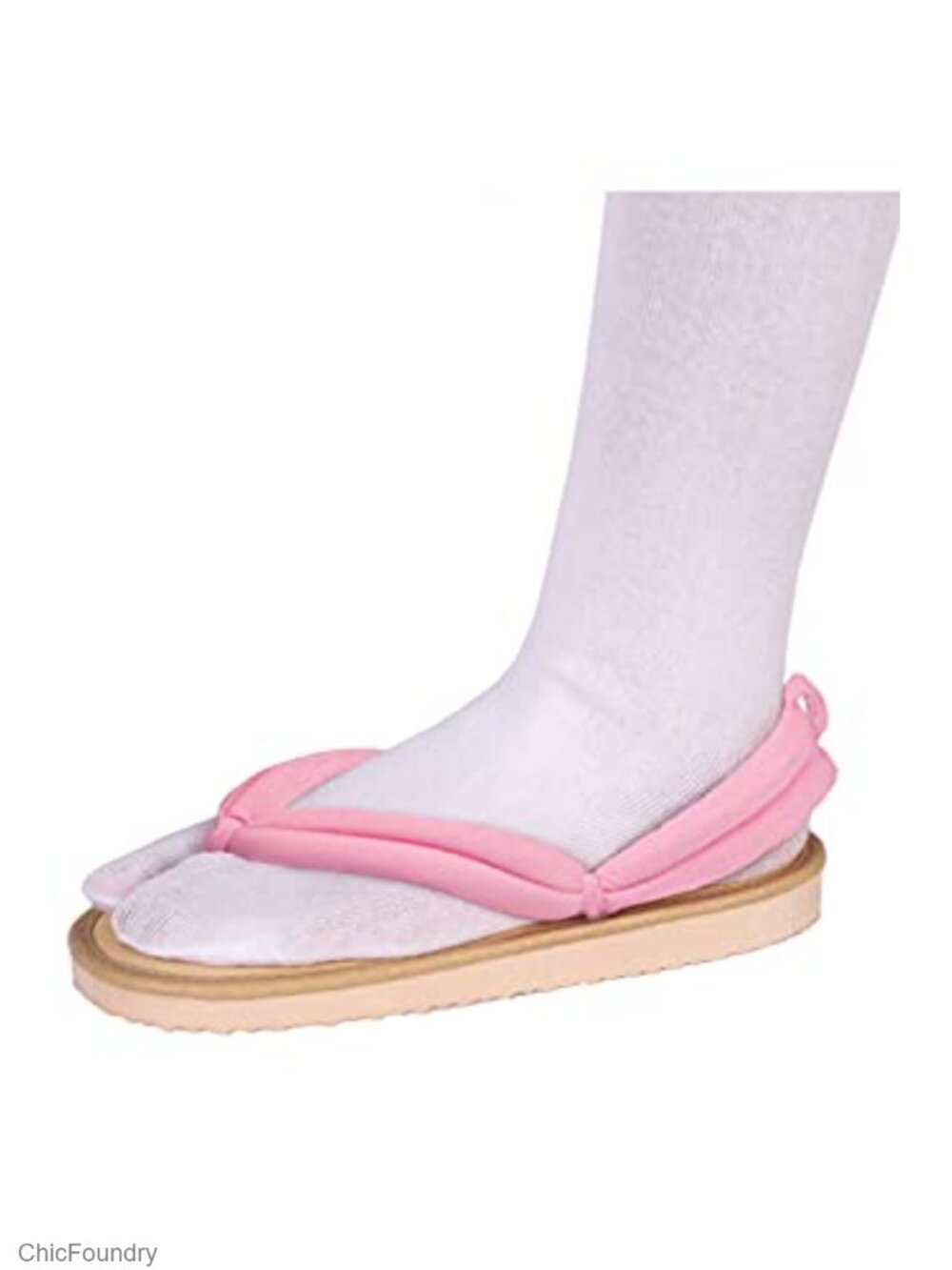 Anime Cosplay Clog Shoes with Socks Cosplay Costume Slippers